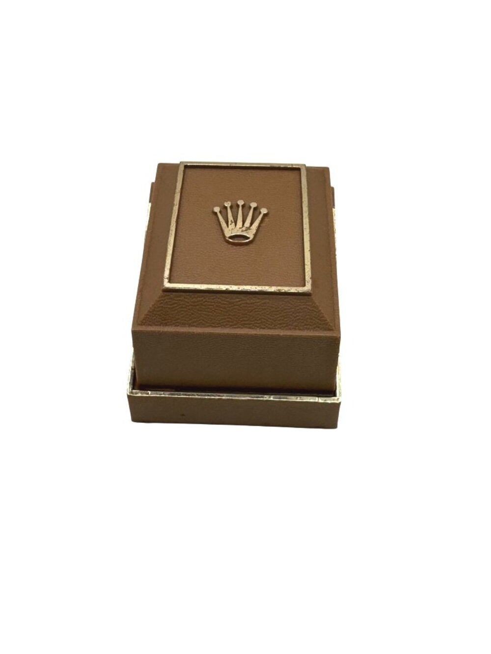 Vintage Rolex Ring Box Authentic Clamshell Replacement Gift Storage Crown Satin